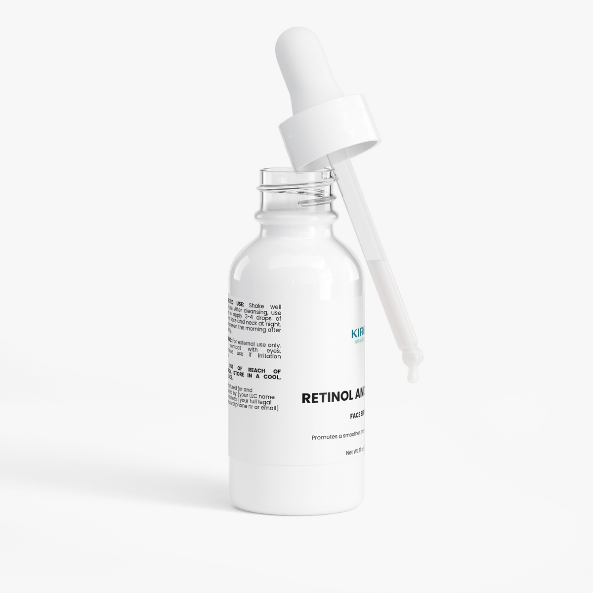 Retinol and Peptide Face Serum
