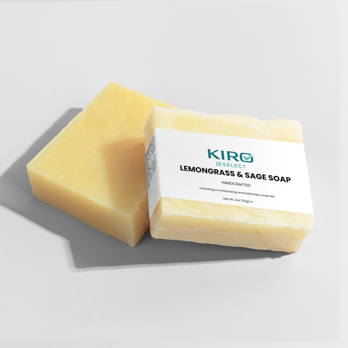 Lemongrass & Sage Botanical Soap – Refreshing Face & Body Bar