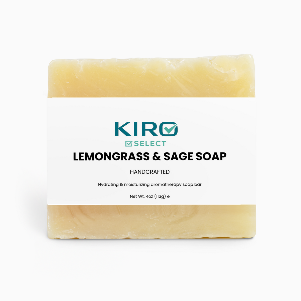 Lemongrass & Sage Botanical Soap – Refreshing Face & Body Bar