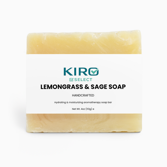 Lemongrass & Sage Botanical Soap – Refreshing Face & Body Bar