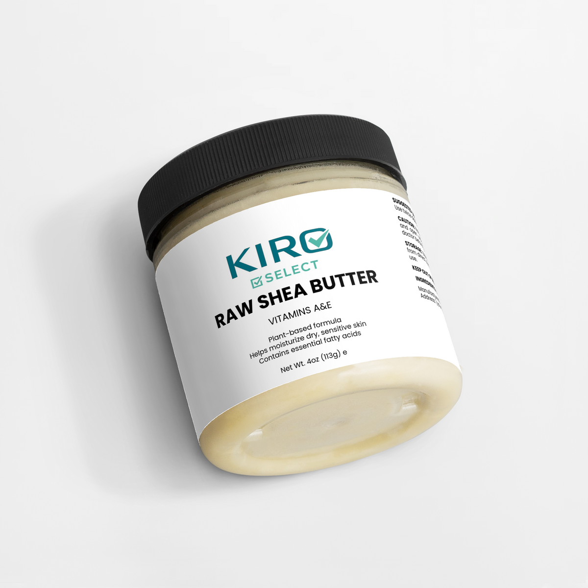 100% Organic Shea Butter – Deep Moisture for Dry Skin & Hair