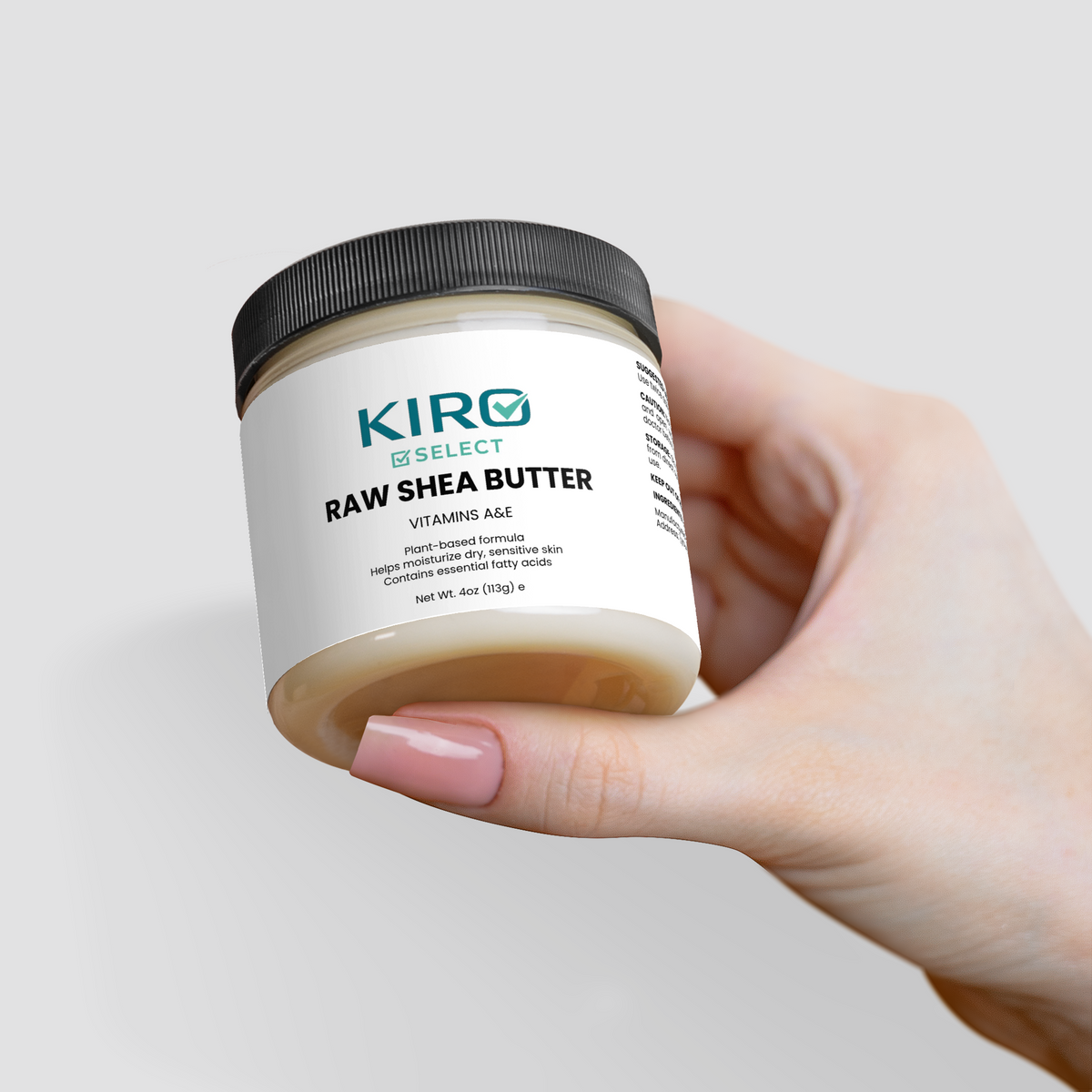 100% Organic Shea Butter – Deep Moisture for Dry Skin & Hair