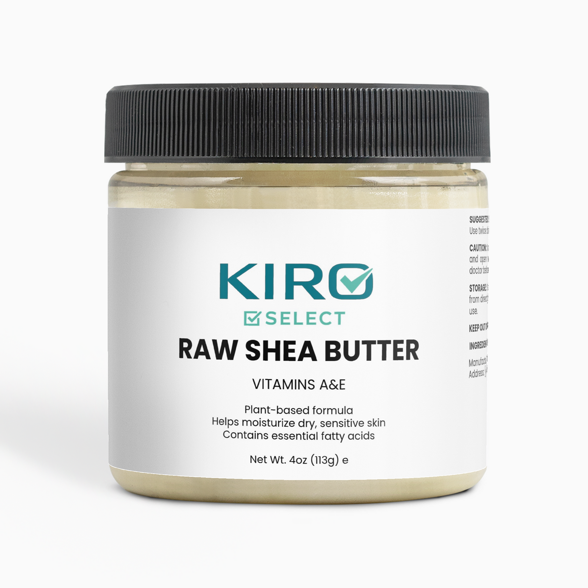 100% Organic Shea Butter – Deep Moisture for Dry Skin & Hair