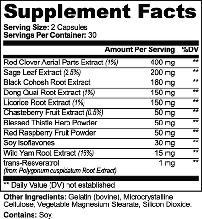 Women’s Hormonal Balance & Vitality Complex – 60 Capsules