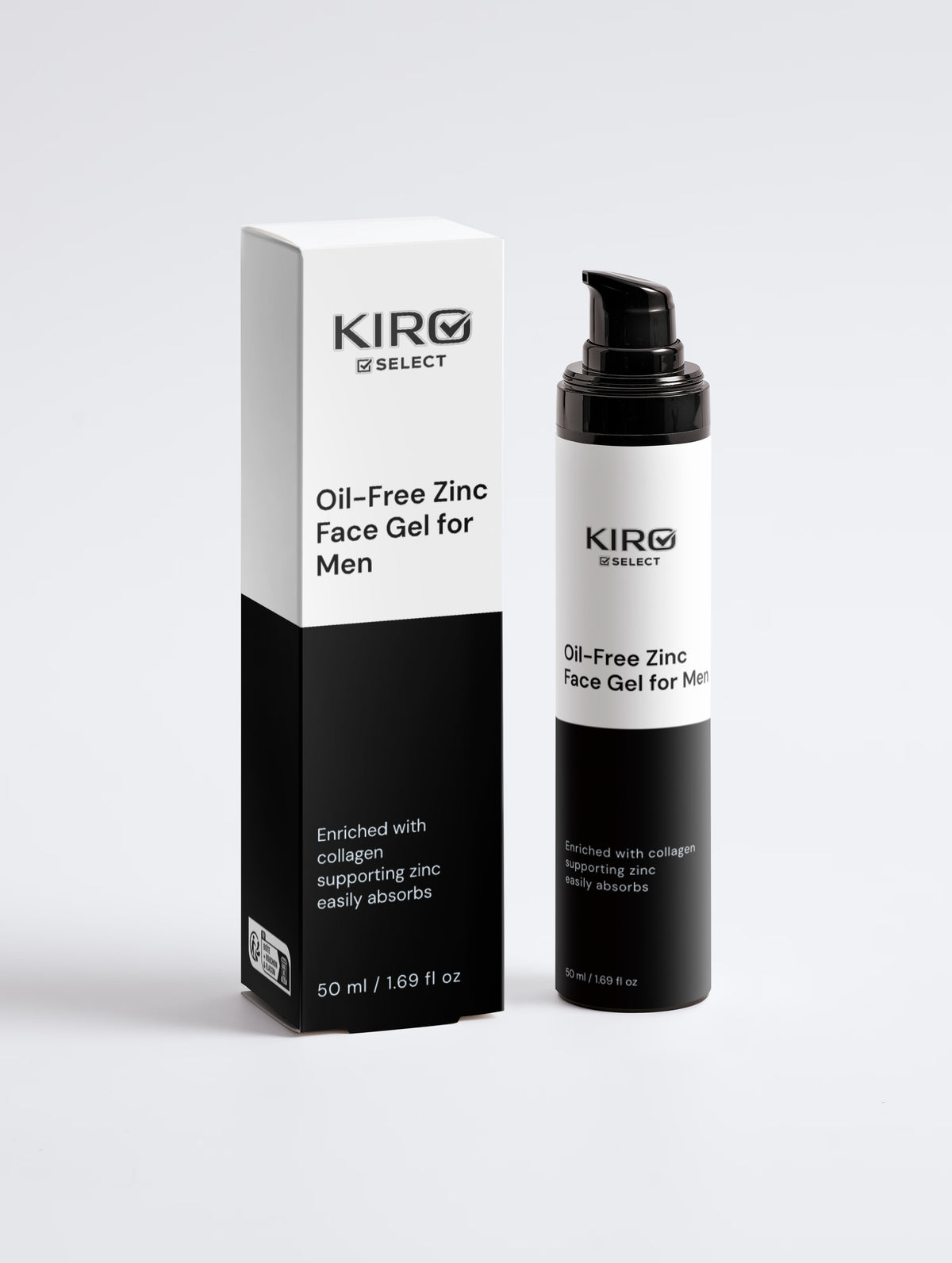 KIRO Select Oil-Free Zinc Face Gel for Men