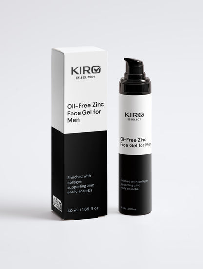 KIRO Select Oil-Free Zinc Face Gel for Men