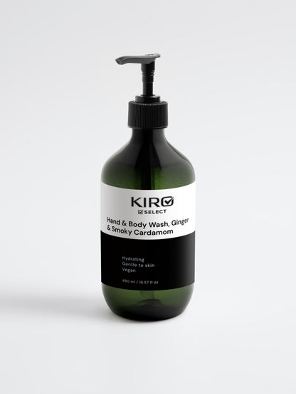 Hand & Body Wash, Ginger & Smoky Cardamom