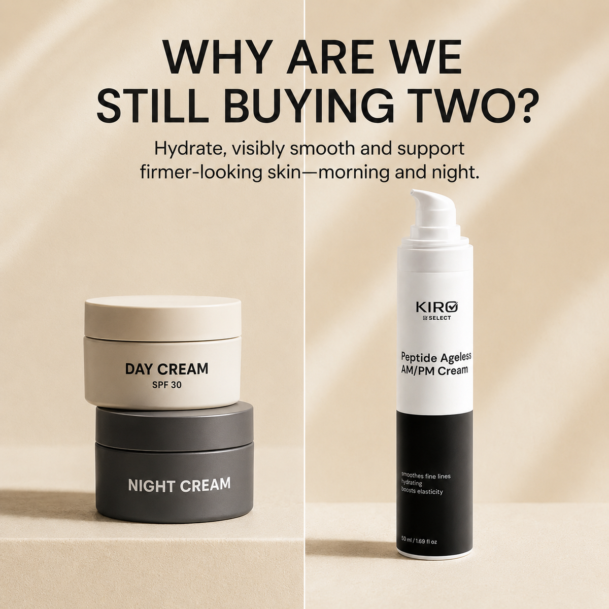 Peptide Ageless AM/PM Cream