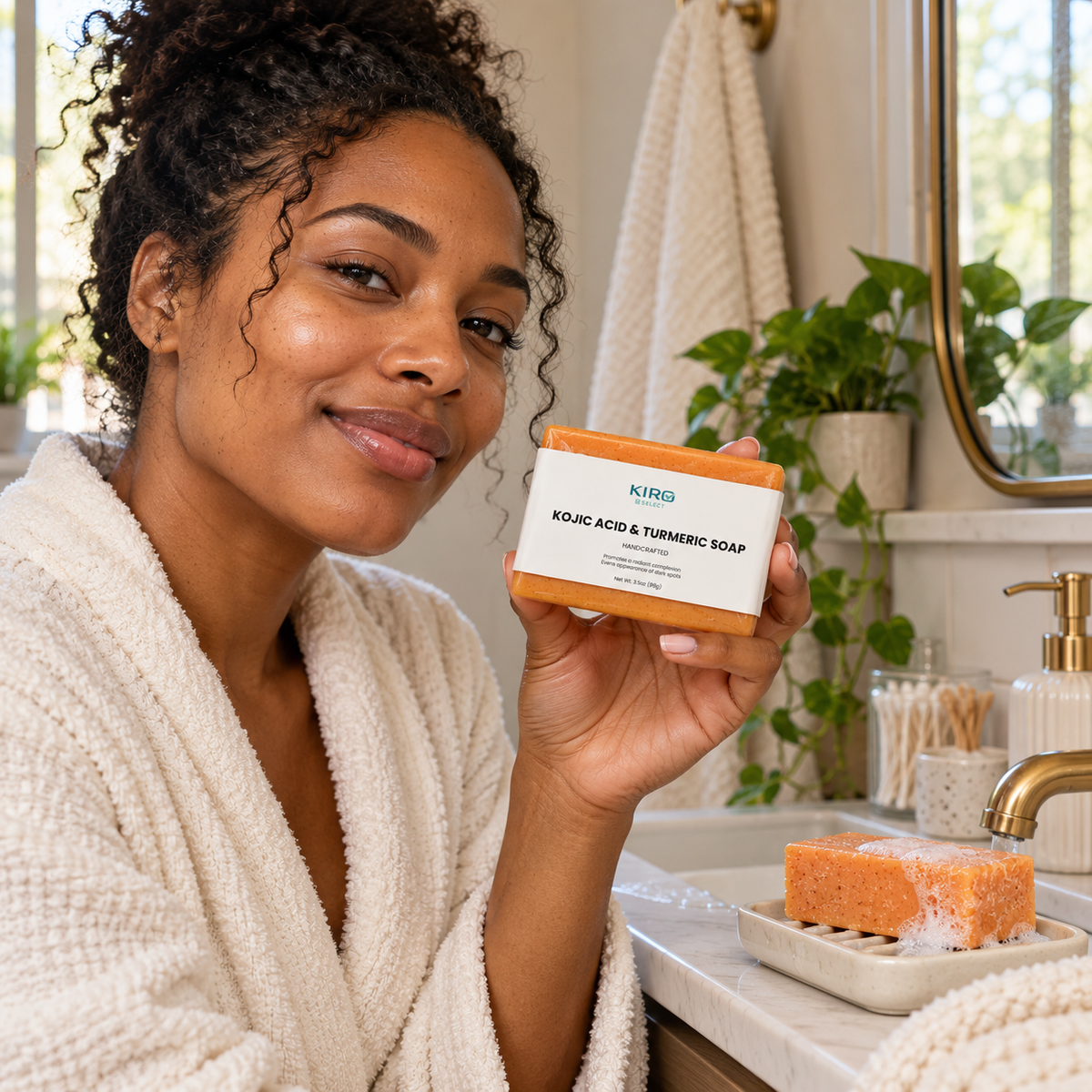 Kojic Acid & Turmeric Soap