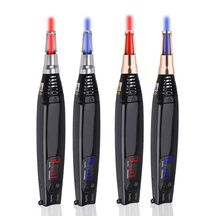 Multi-Light Beauty Pen – Adjustable Red & Blue Light Facial Device