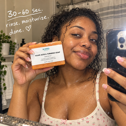What Problem Does Kojic Acid & Turmeric Soap Solve