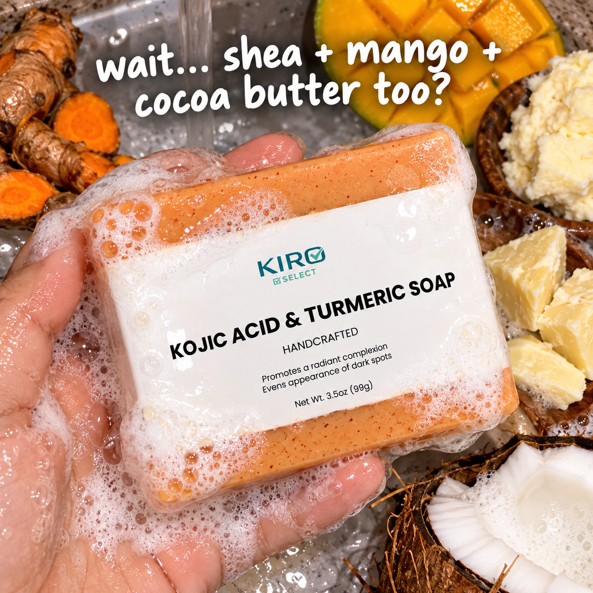 What Problem Does Kojic Acid & Turmeric Soap Solve