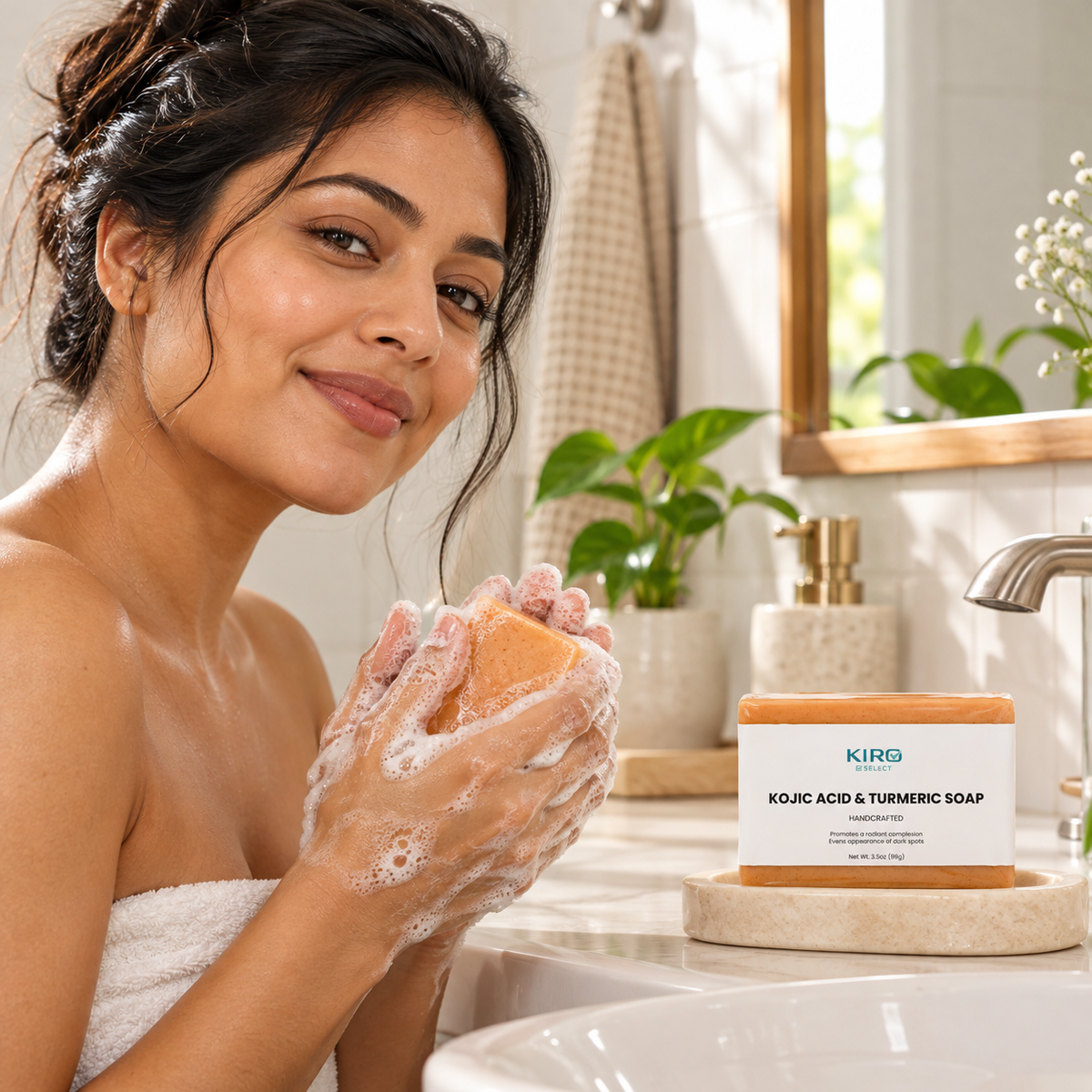 What Problem Does Kojic Acid & Turmeric Soap Solve
