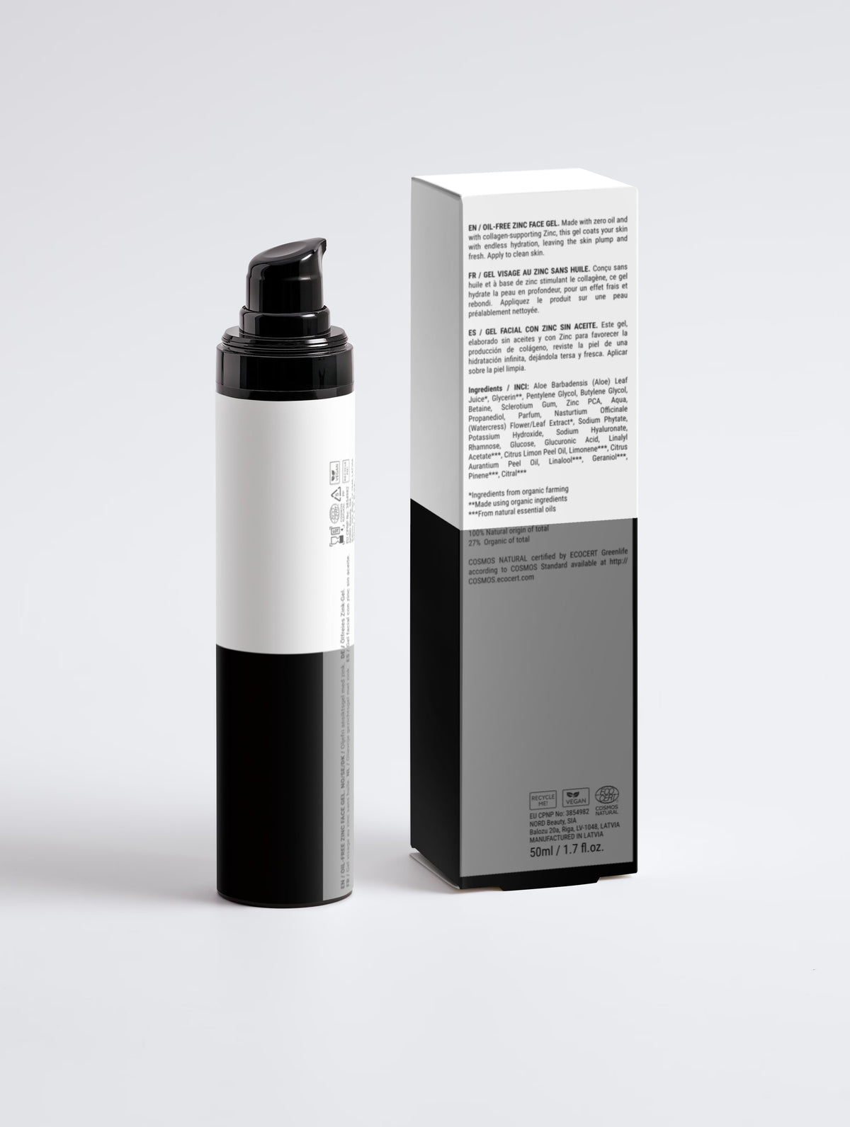 KIRO Select Oil-Free Zinc Face Gel for Men