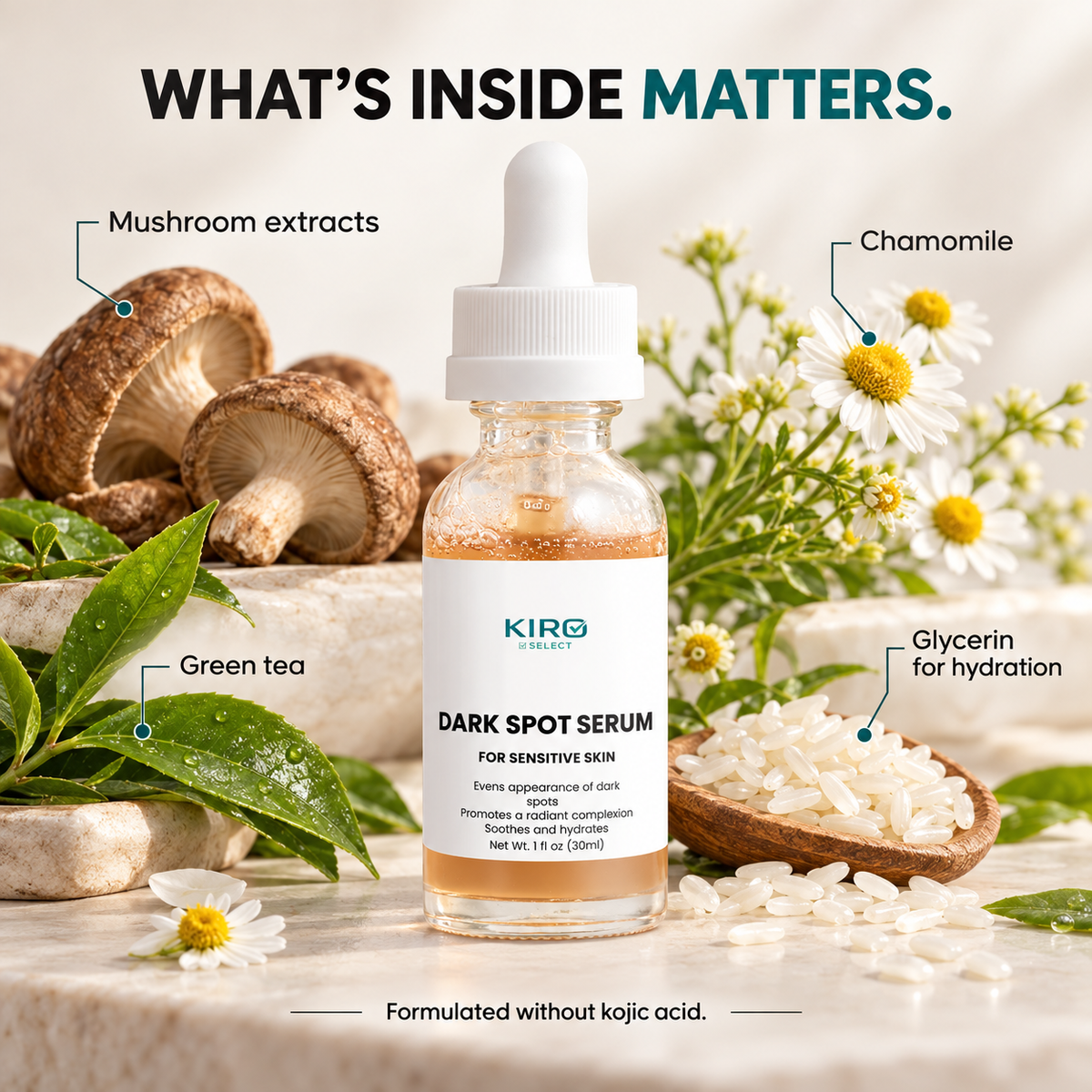 Kiro Select-Dark Spot Serum for Sensitive Skin
