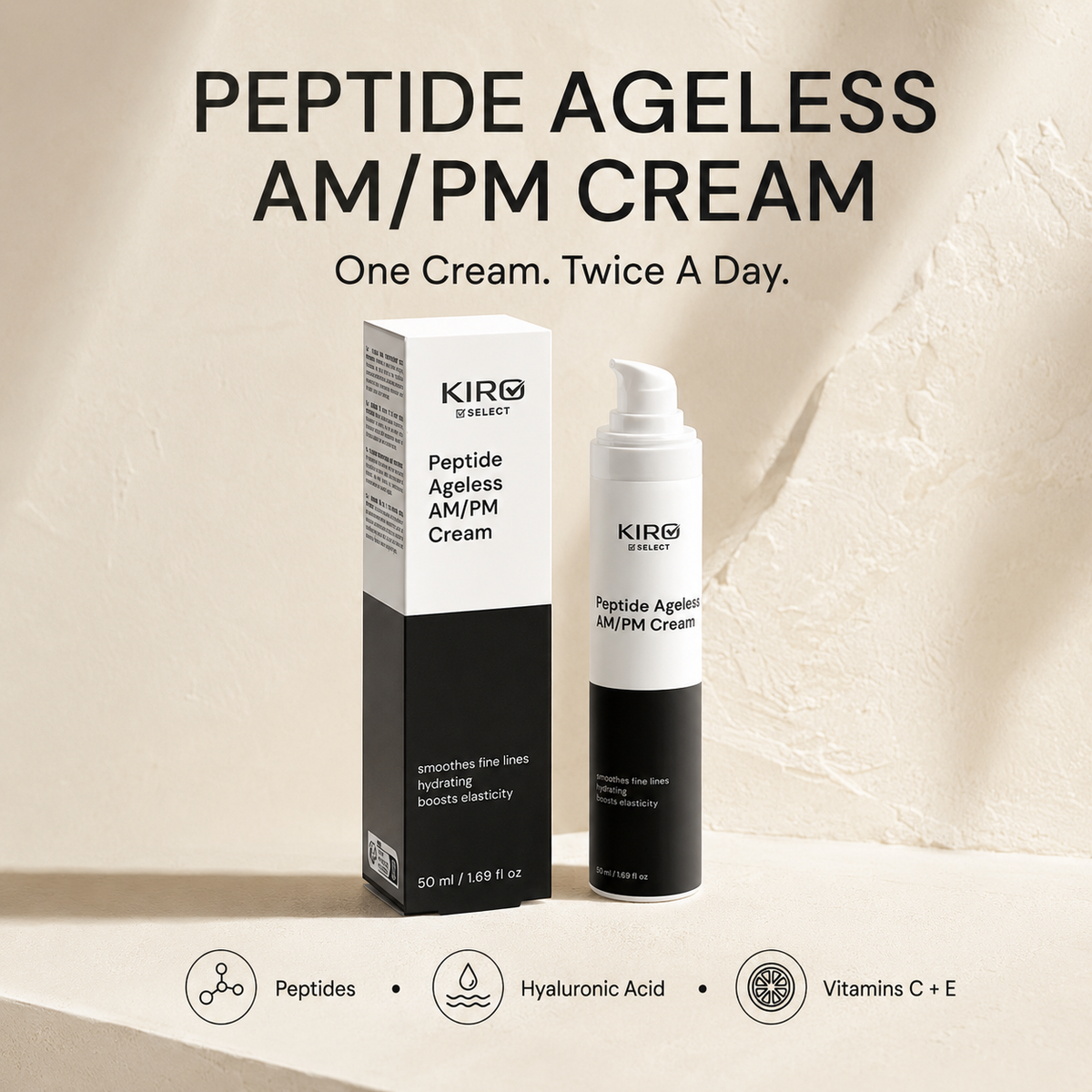 Peptide Ageless AM/PM Cream