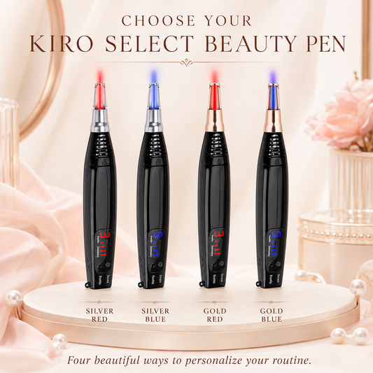 Multi-Light Beauty Pen – Adjustable Red & Blue Light Facial Device