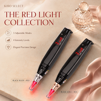 Multi-Light Beauty Pen – Adjustable Red & Blue Light Facial Device