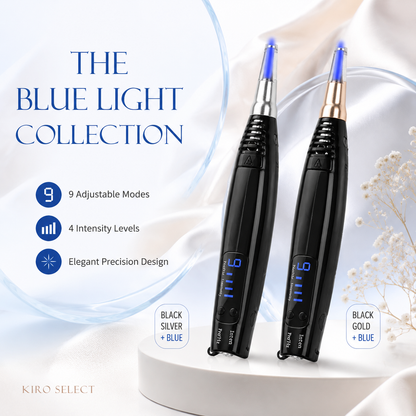 Multi-Light Beauty Pen – Adjustable Red & Blue Light Facial Device