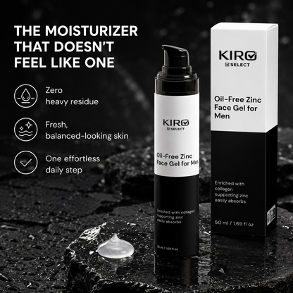 KIRO Select Oil-Free Zinc Face Gel for Men