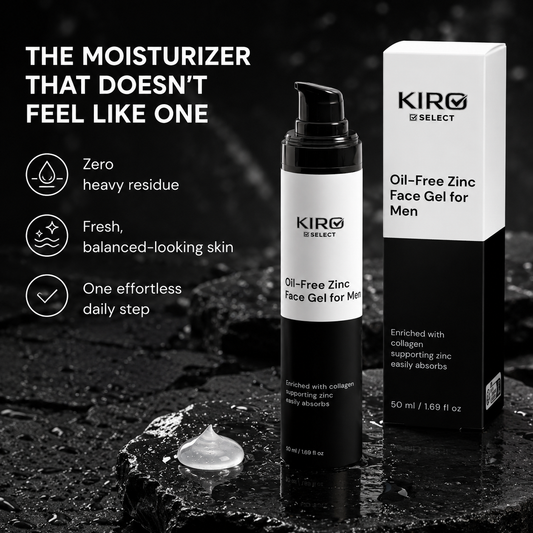 KIRO Select Oil-Free Zinc Face Gel for Men